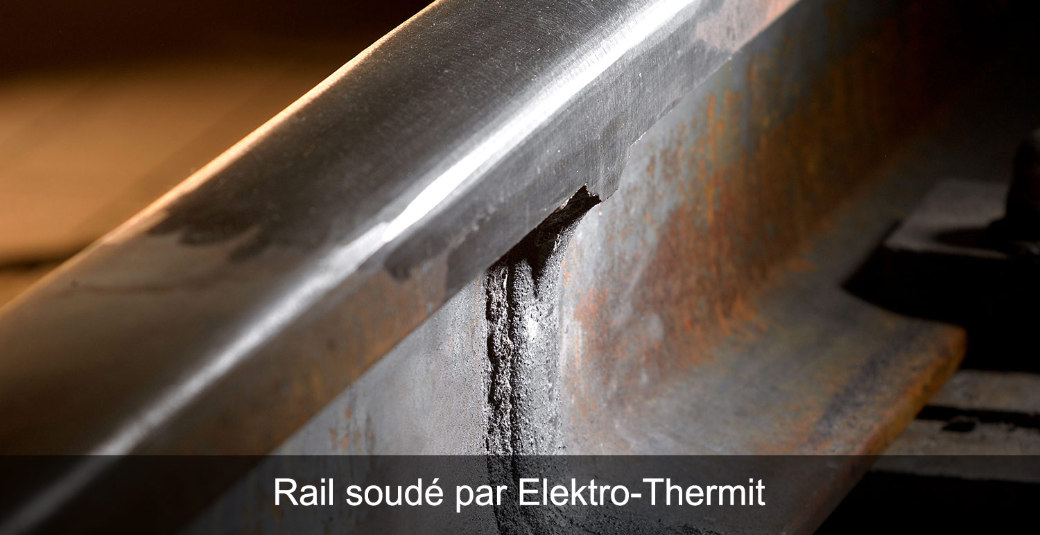 Rail soudé par Elektro-Thermit